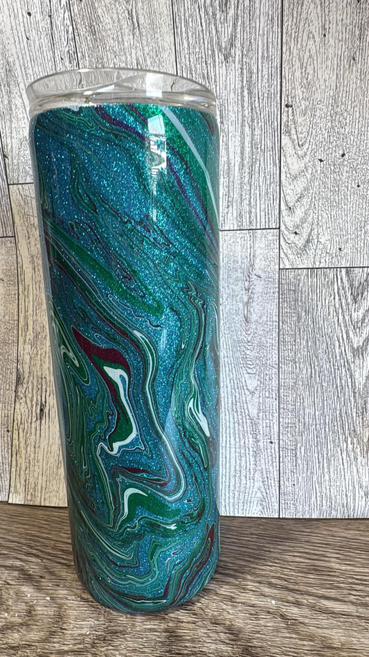 20oz hydro dipped resin tumbler
