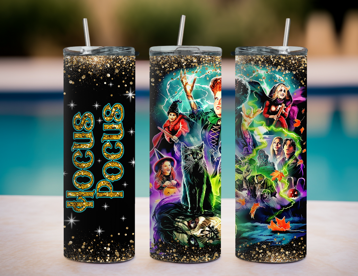Halloween sublimation tumblers