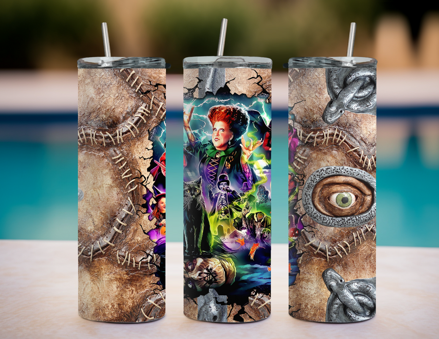 Halloween sublimation tumblers