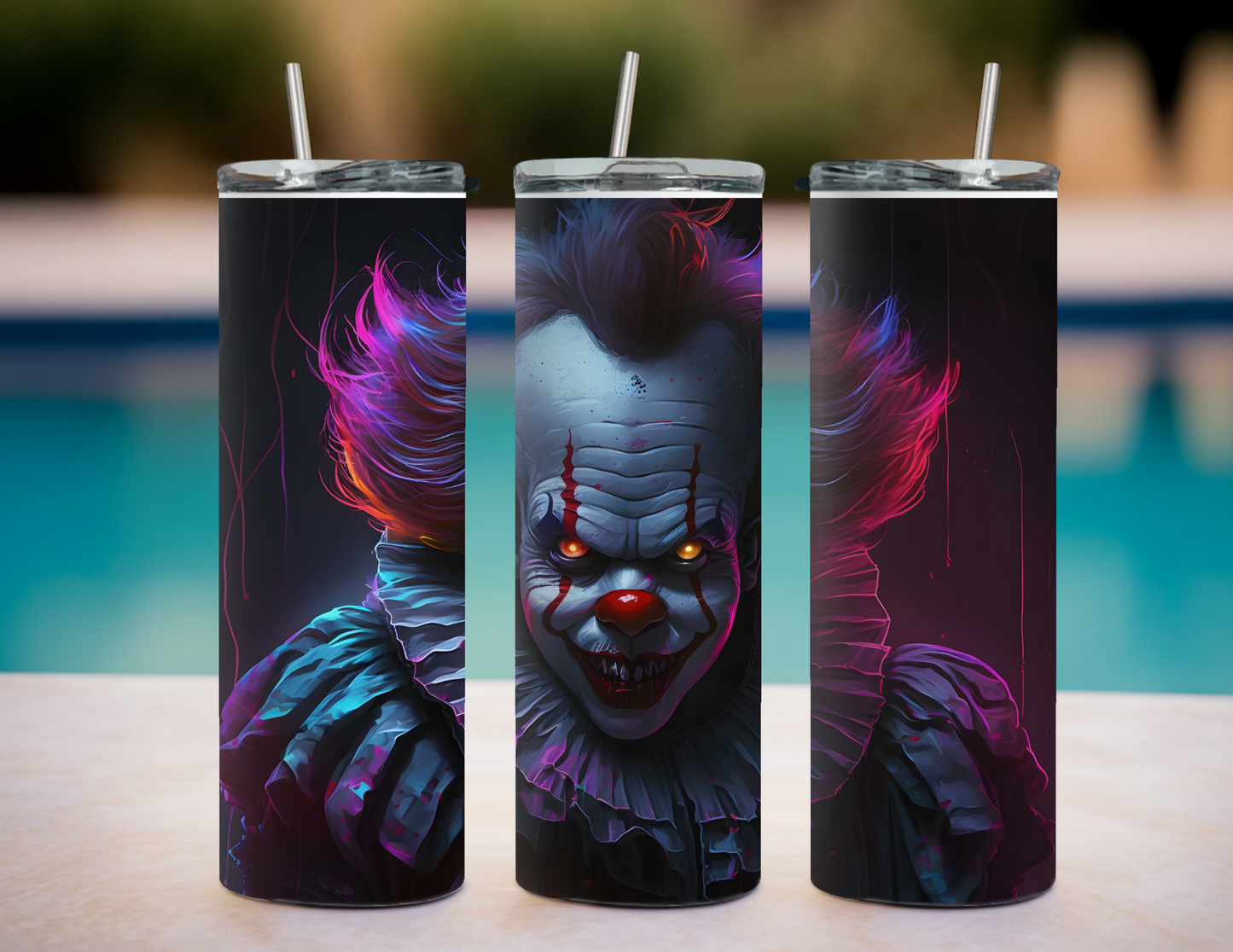 Halloween sublimation tumblers