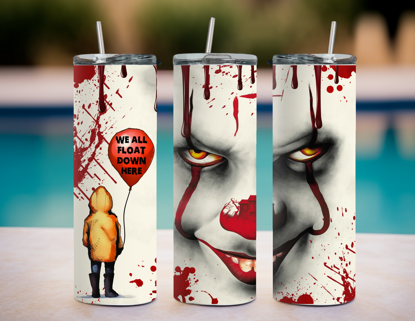 Halloween sublimation tumblers