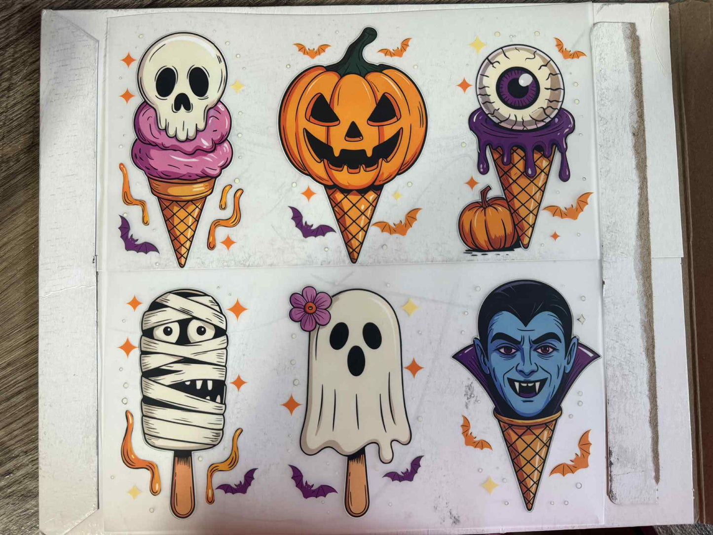 pick your image, color, and size pressed to order
