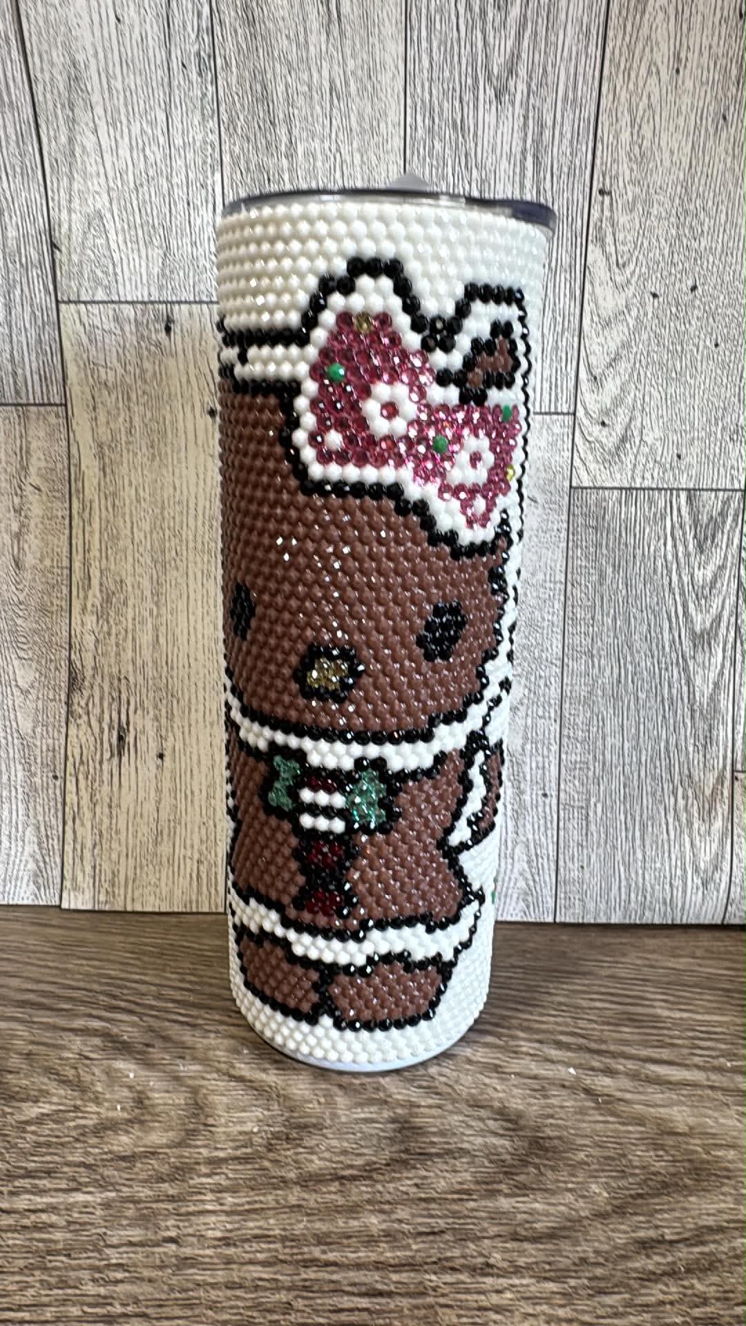 20oz Rhinestoned tumbler