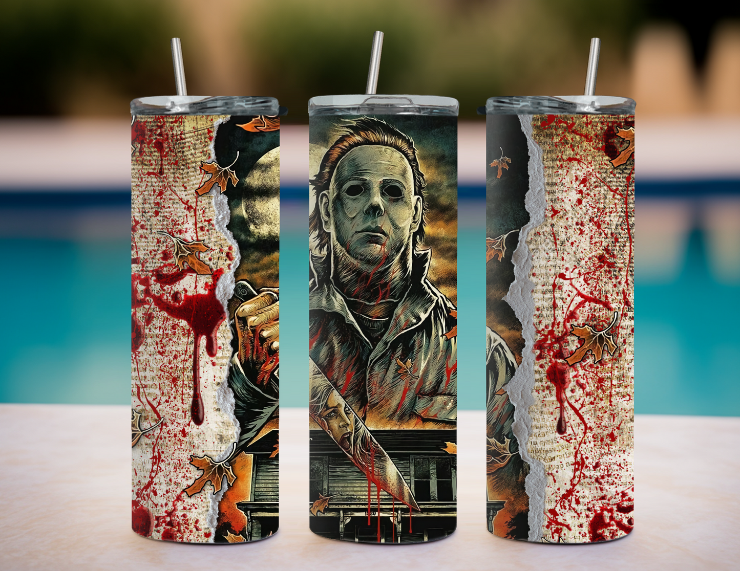 Halloween sublimation tumblers