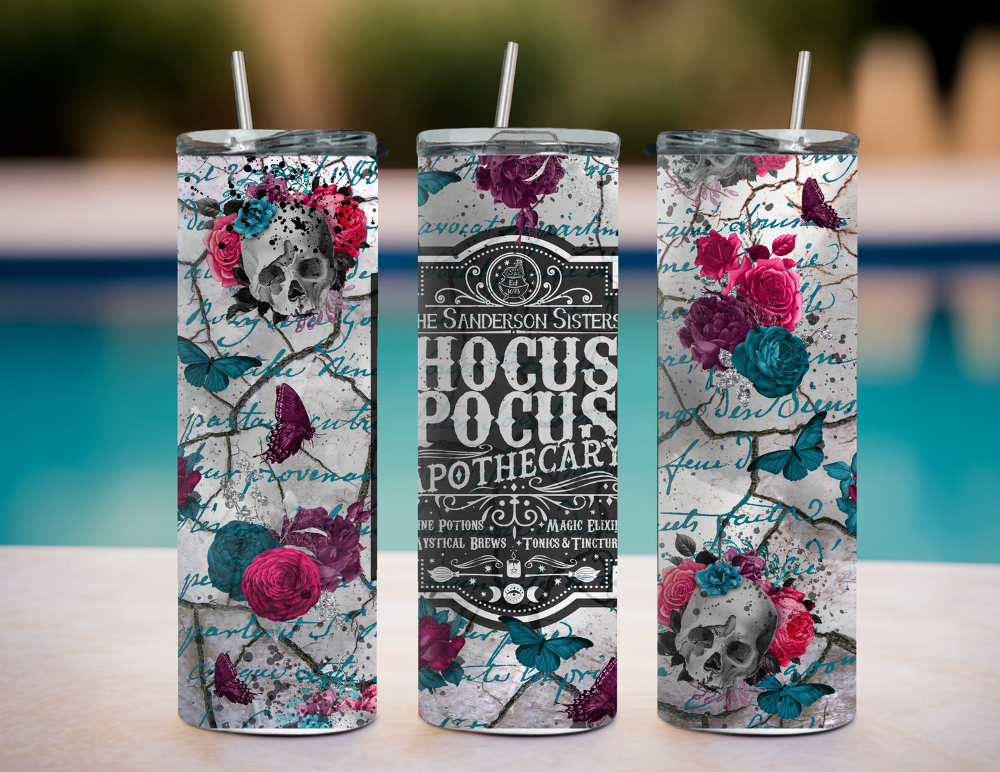 Halloween sublimation tumblers