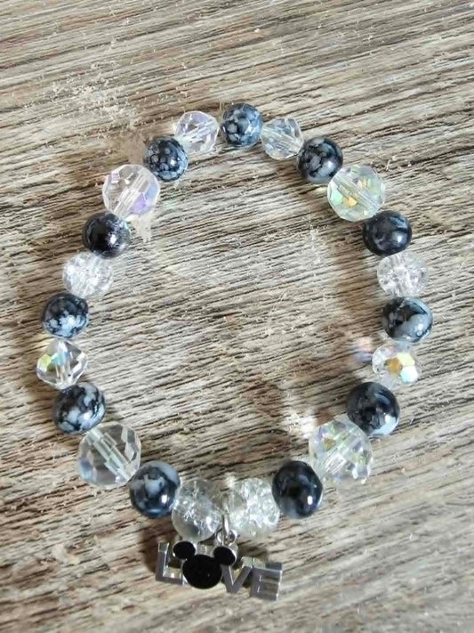 love and mouse bracelet