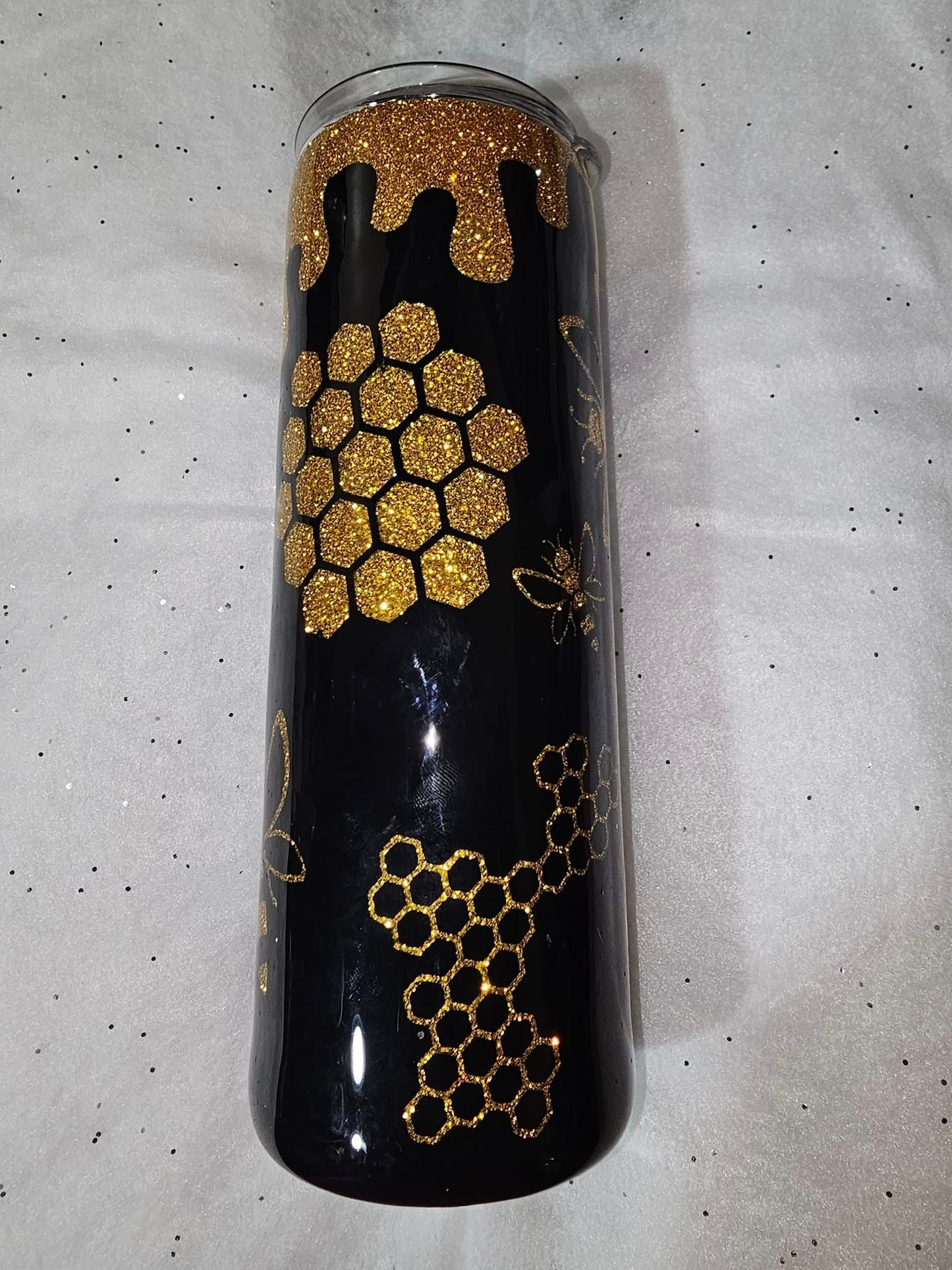 20oz bee resin tumbler