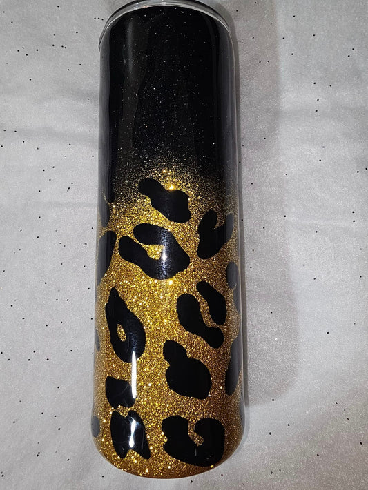 20oz animal print resin tumbler