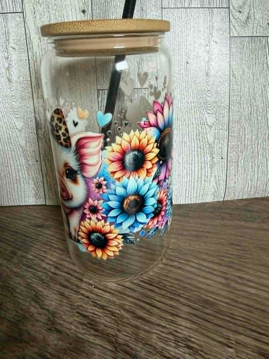16oz glass libby