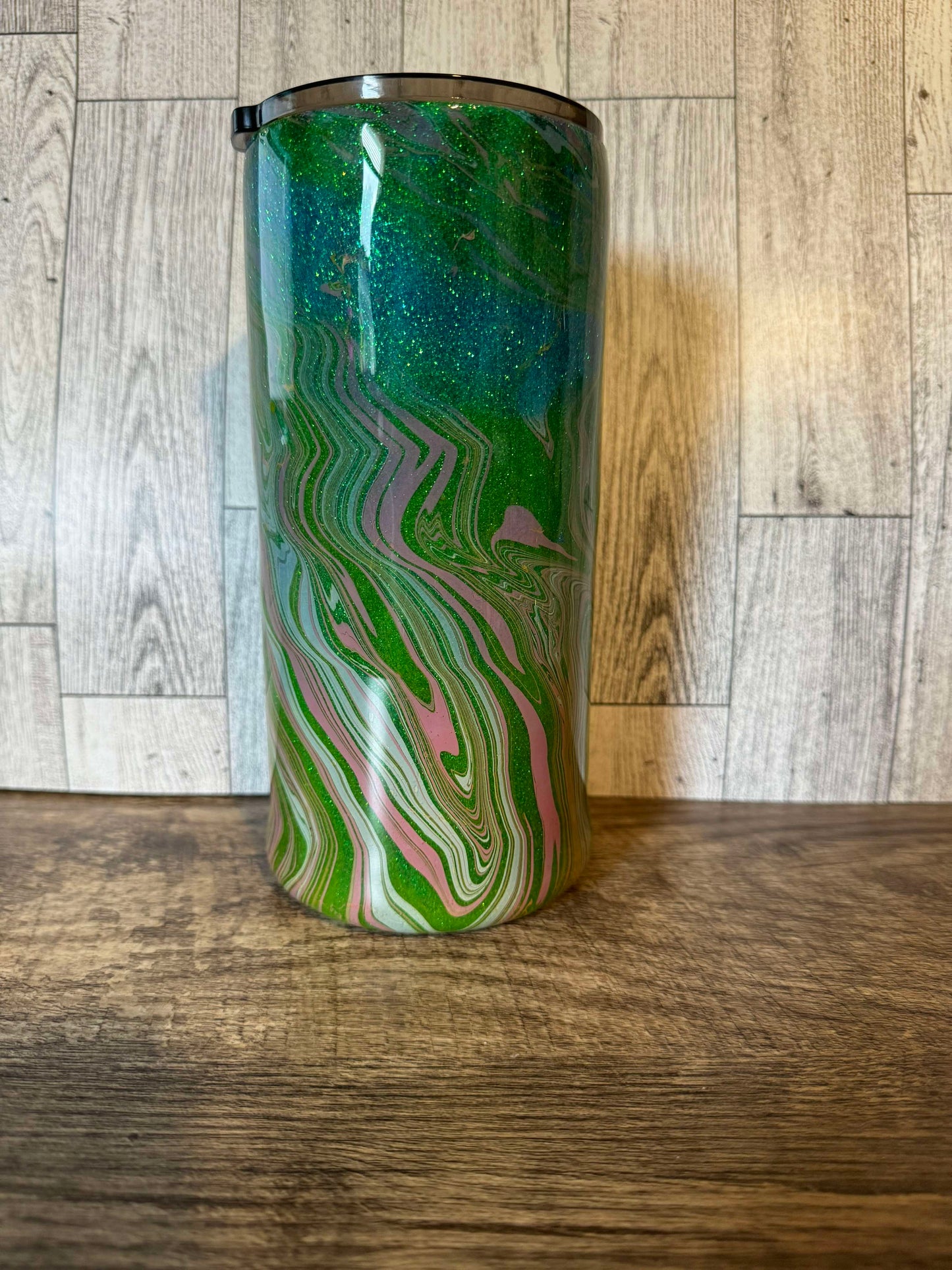 20oz thick hydro dipped resin tumbler