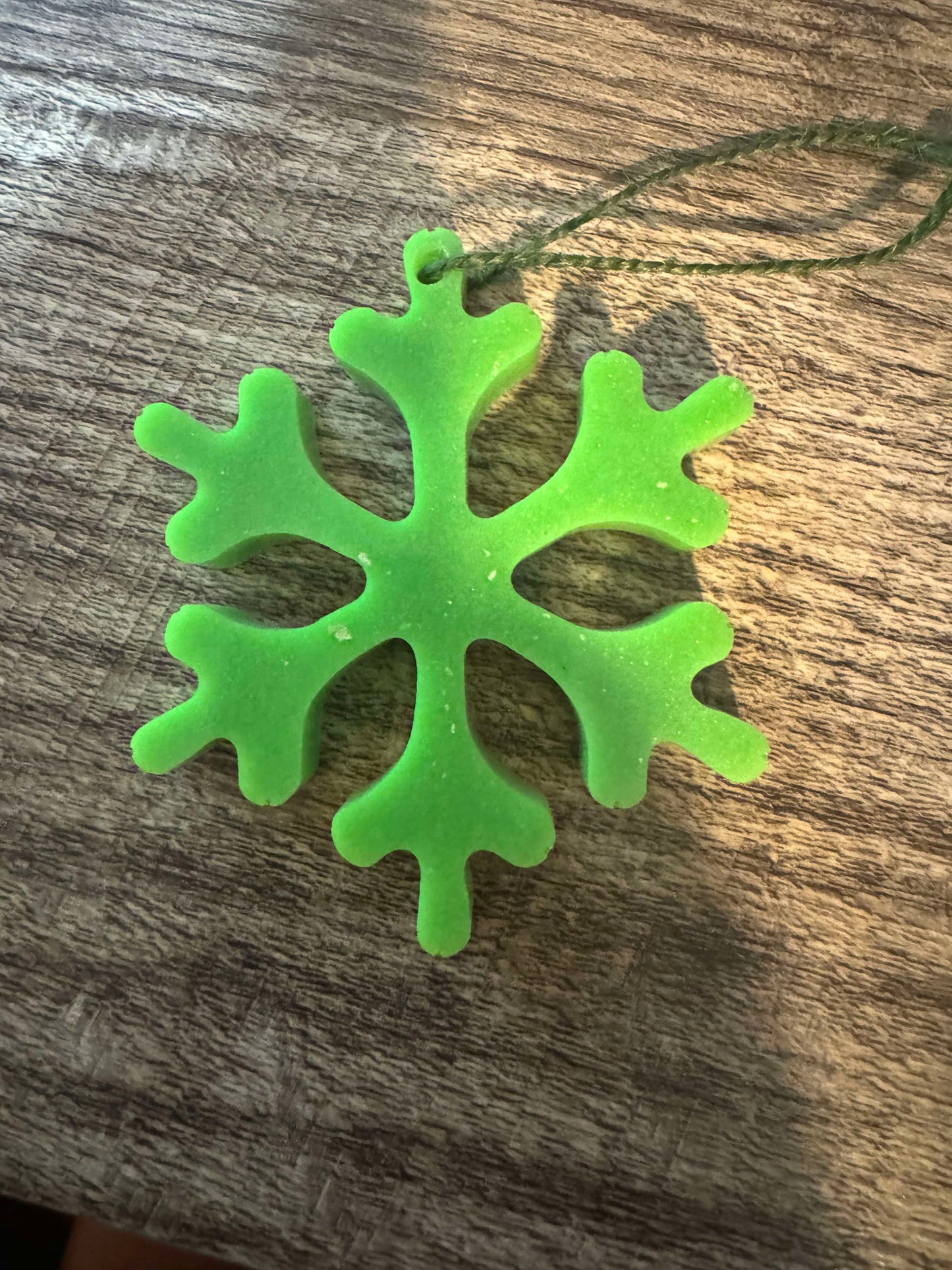 Snowflake Christmas ornaments