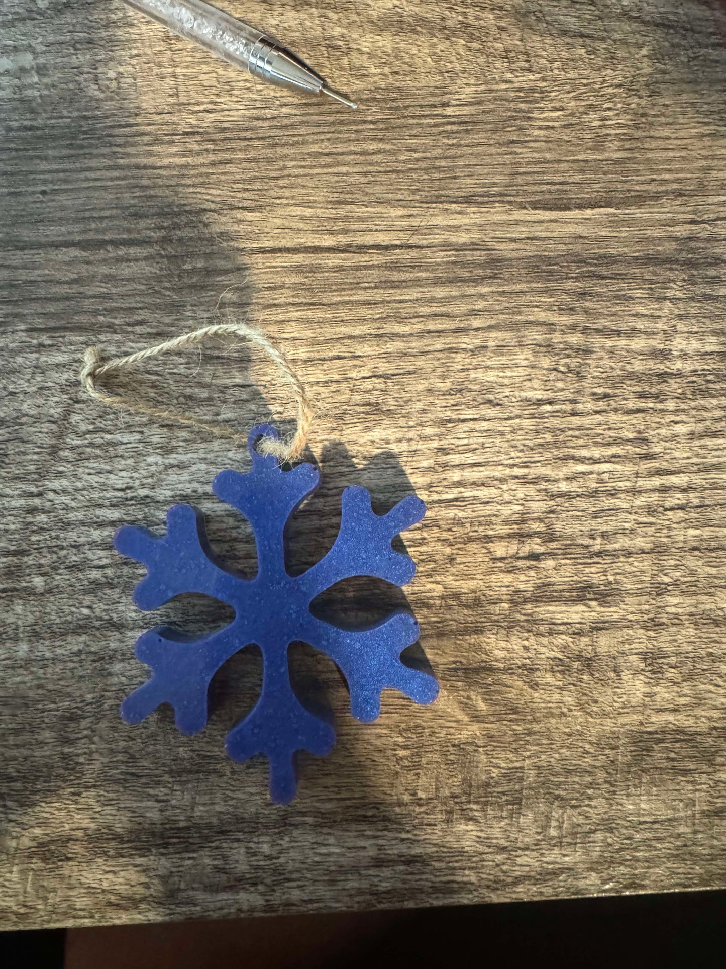 Snowflake Christmas ornaments