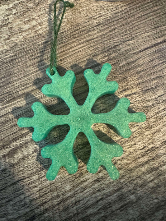 Snowflake Christmas ornaments