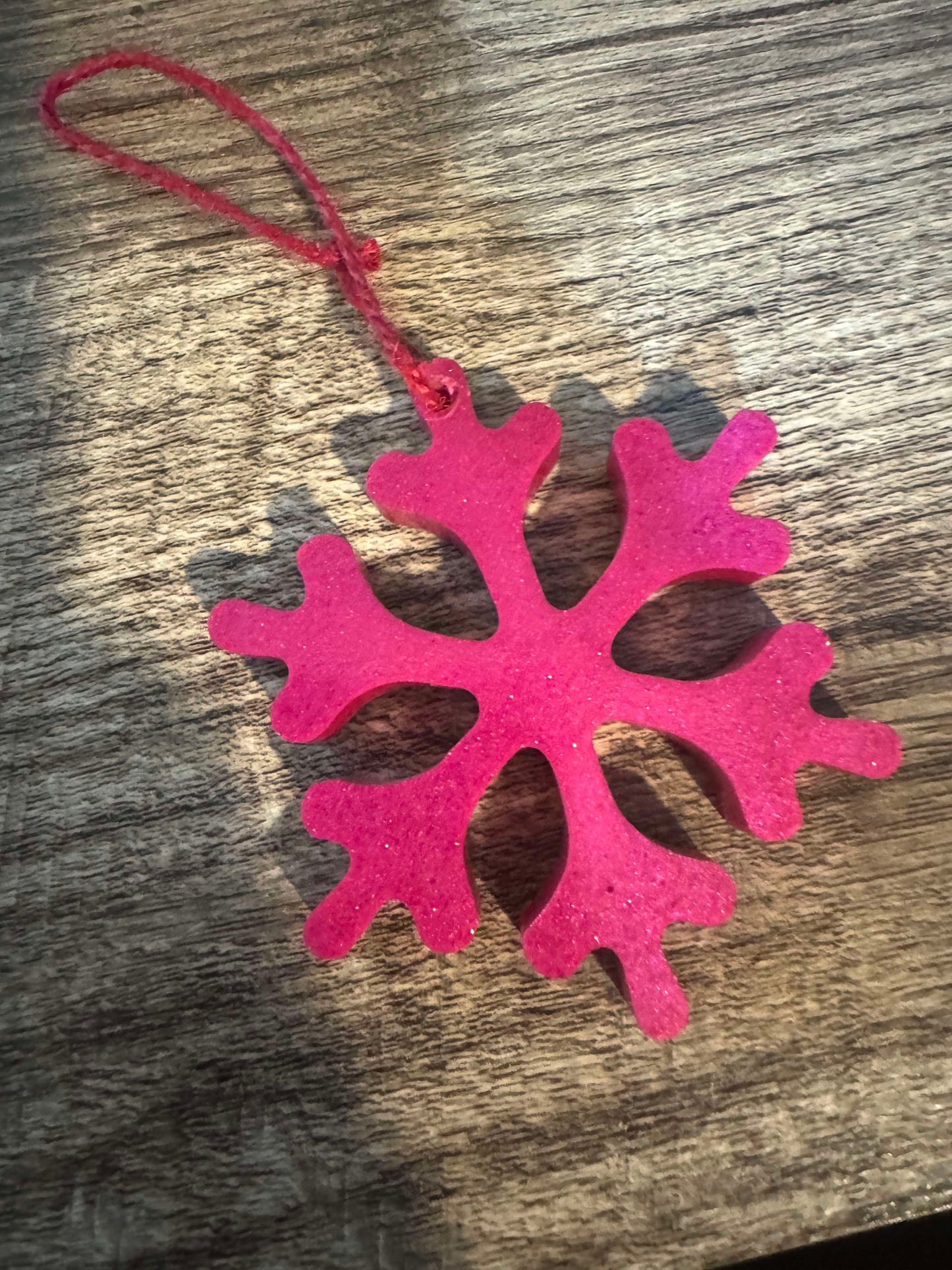 Snowflake Christmas ornaments