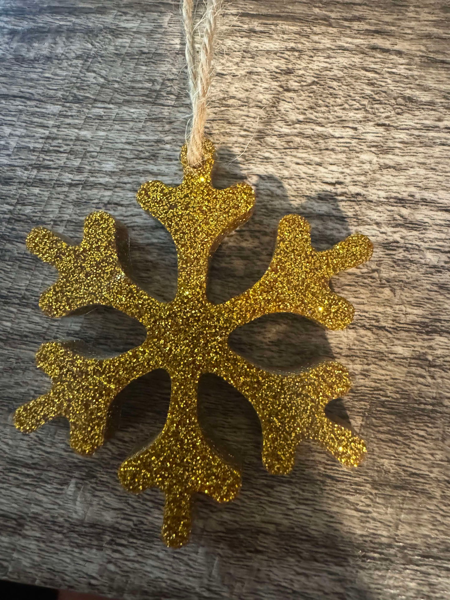 Snowflake Christmas ornaments