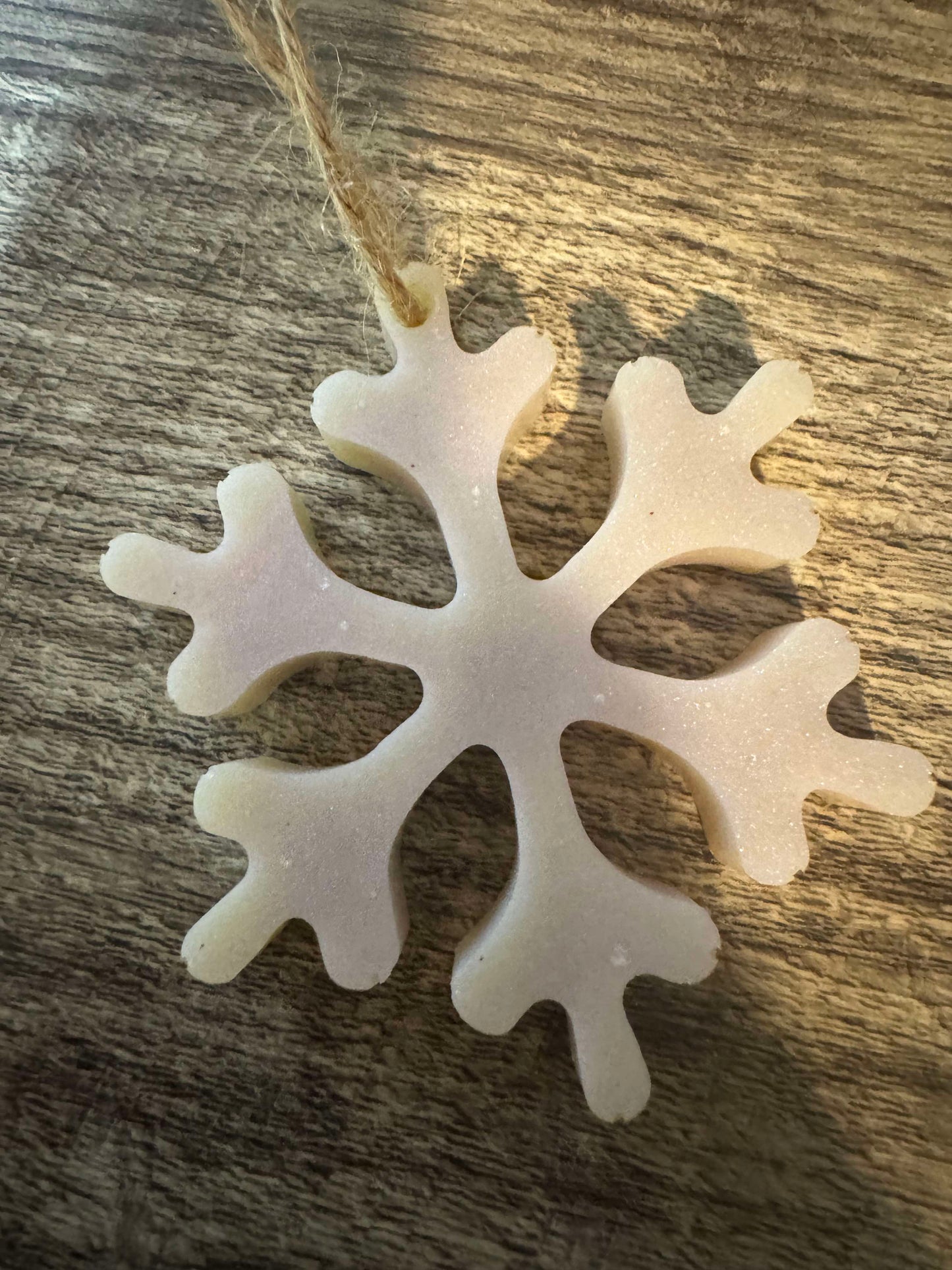 Snowflake Christmas ornaments