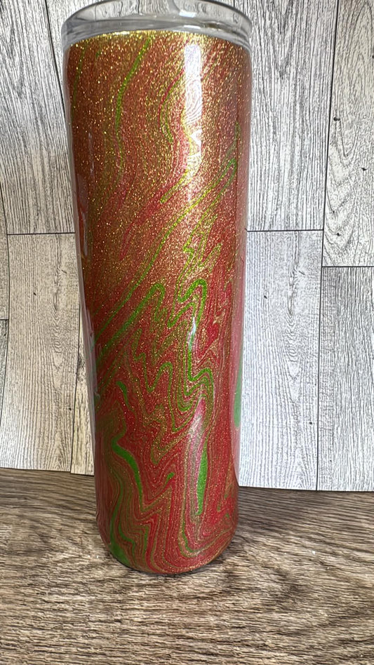 30oz hydro dipped resin tumbler