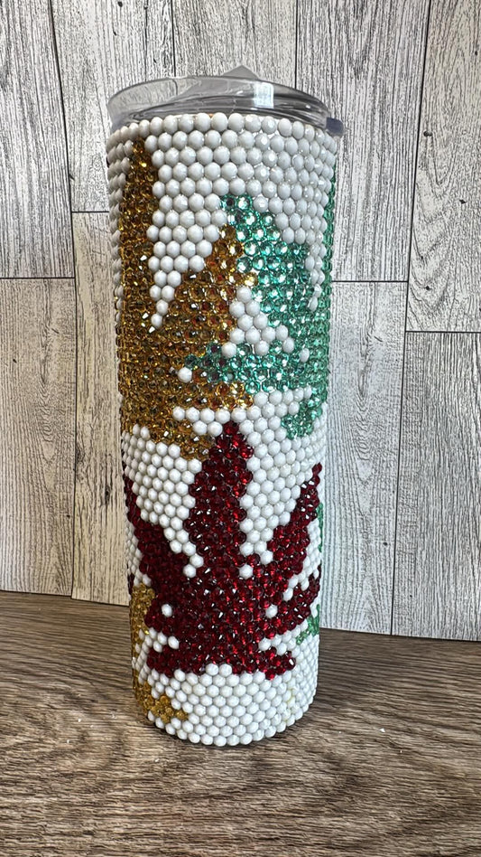 20oz Rhinestoned tumbler