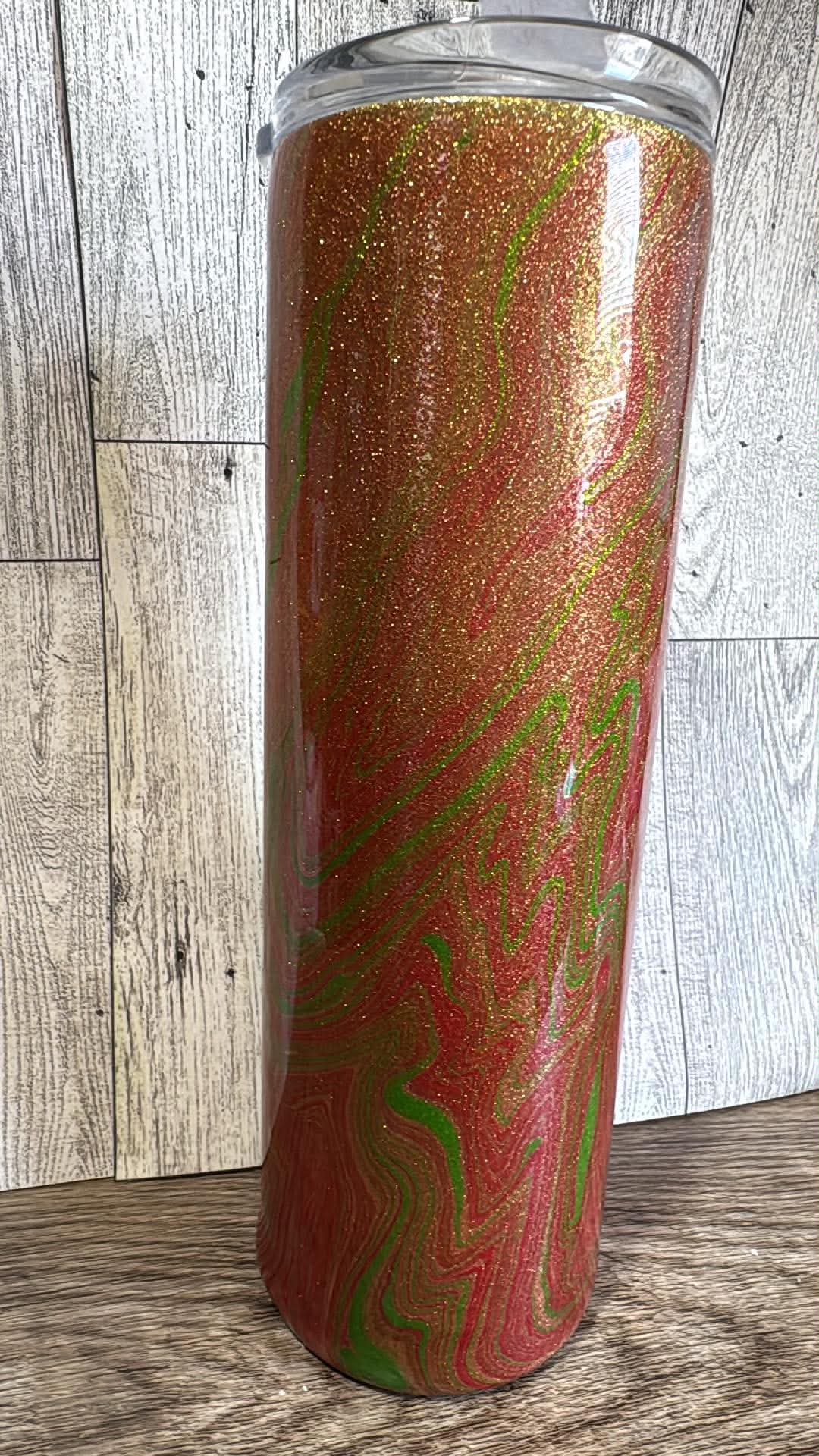 30oz hydro dipped resin tumbler