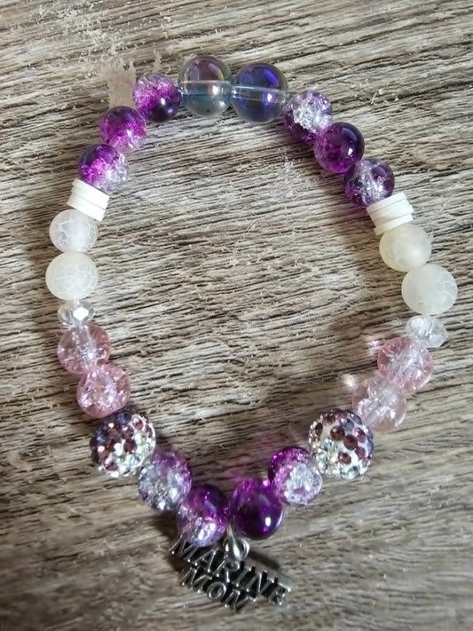 marine mom bracelet