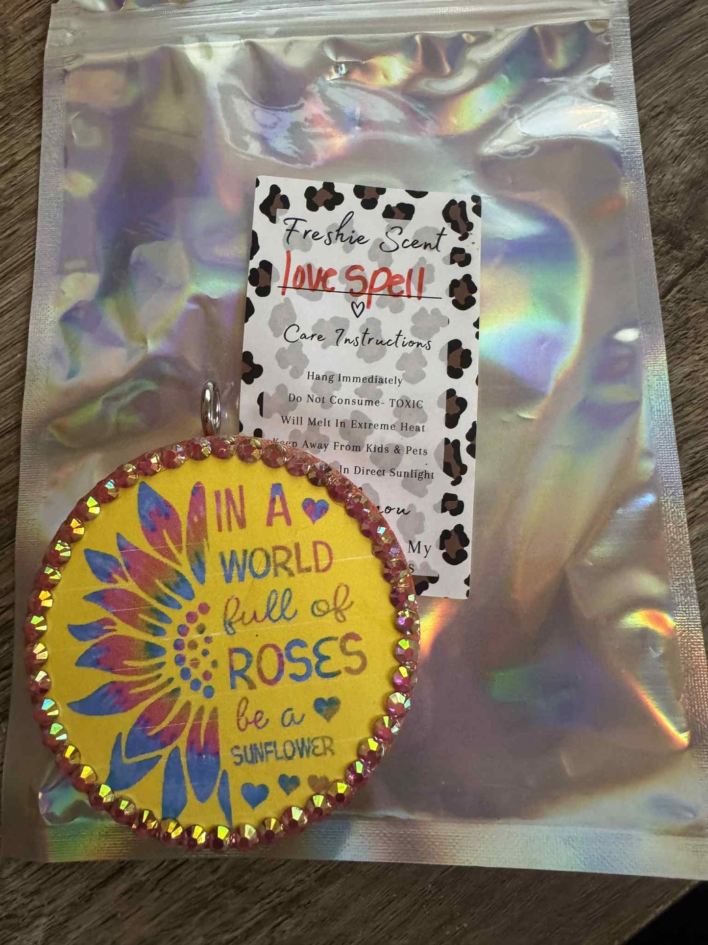 Be a sunflower scented Love spell