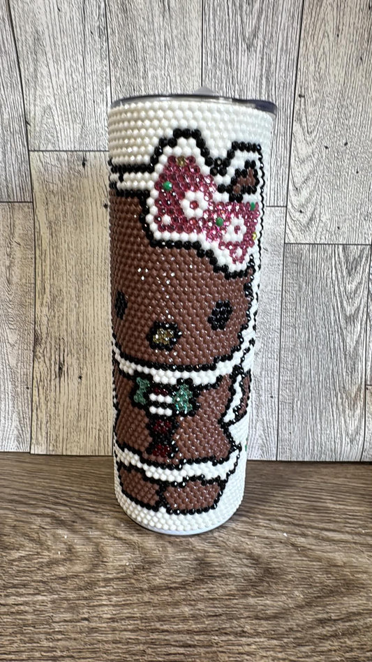 20oz Rhinestoned tumbler
